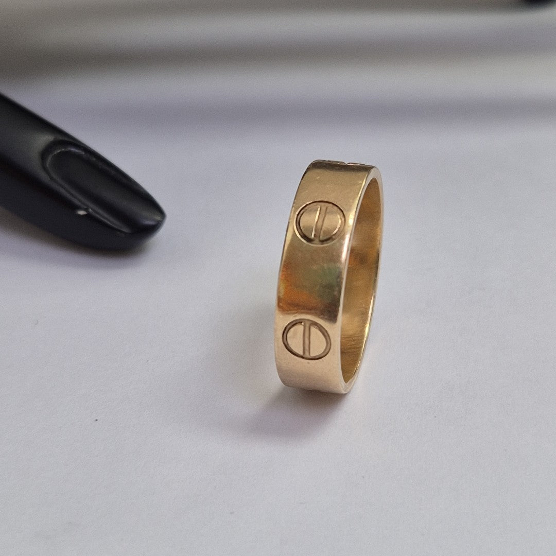 ANILLO ORO 10 K 5,60 GRMS (SEMINUEVO)
