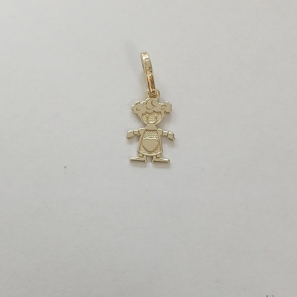 DIJE NIÑA 10K 0.3 GR (NUEVO)