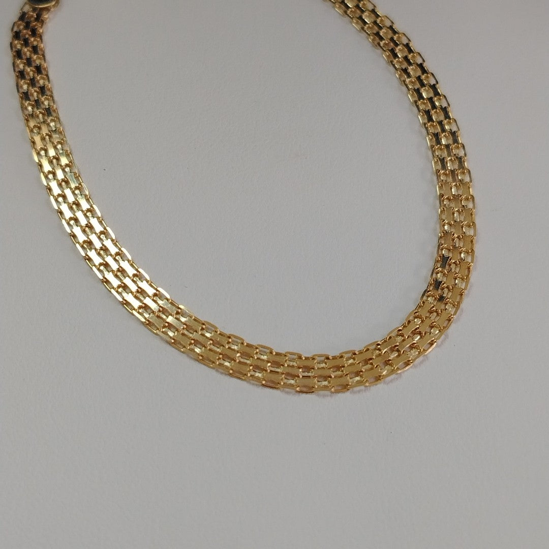 PULSERA ESPECIAL 10K 21 CM 4.3 GR (NUEVO)