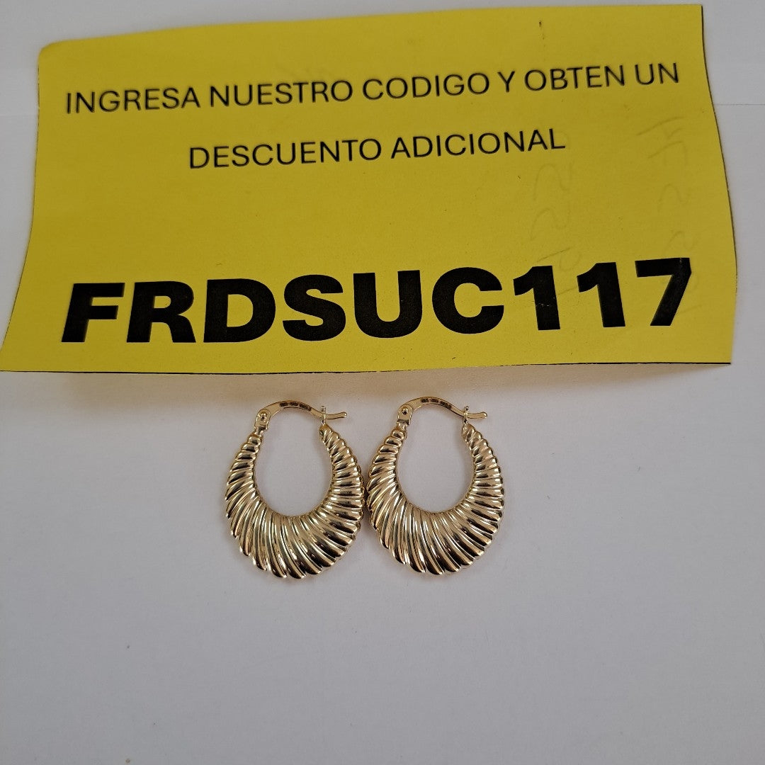 ARRACADAS ORO 10K 2.1 (NUEVO)