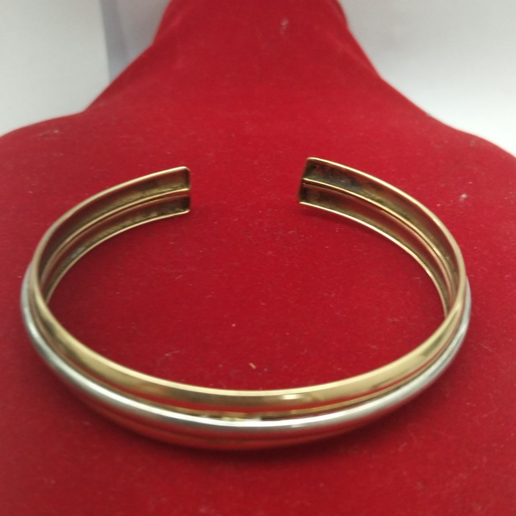 BRAZALETE ORO, ORO BLANCO 14 K 12.1 GRMS (SEMINUEVO)