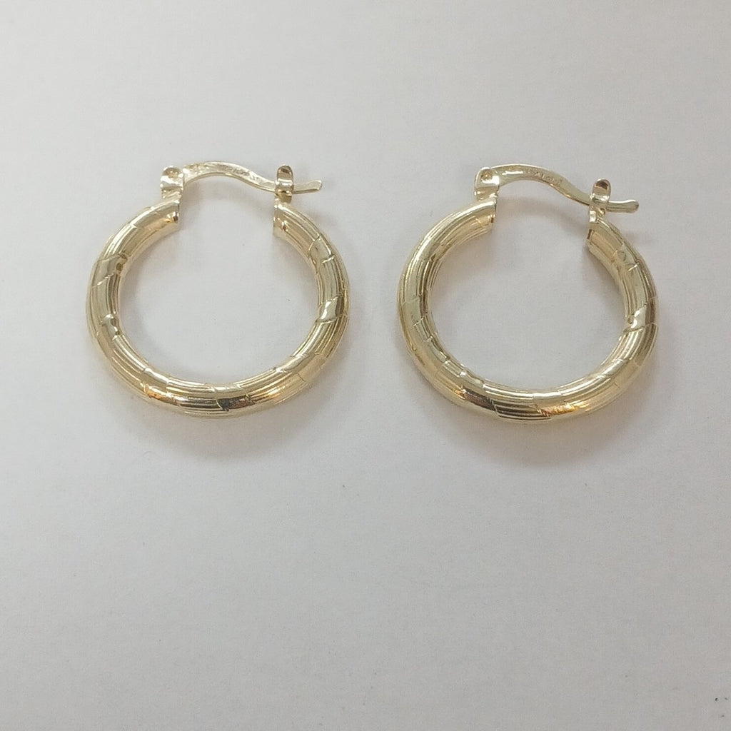 ARETES ARRACADAS 14K 2.6 GR (NUEVO)
