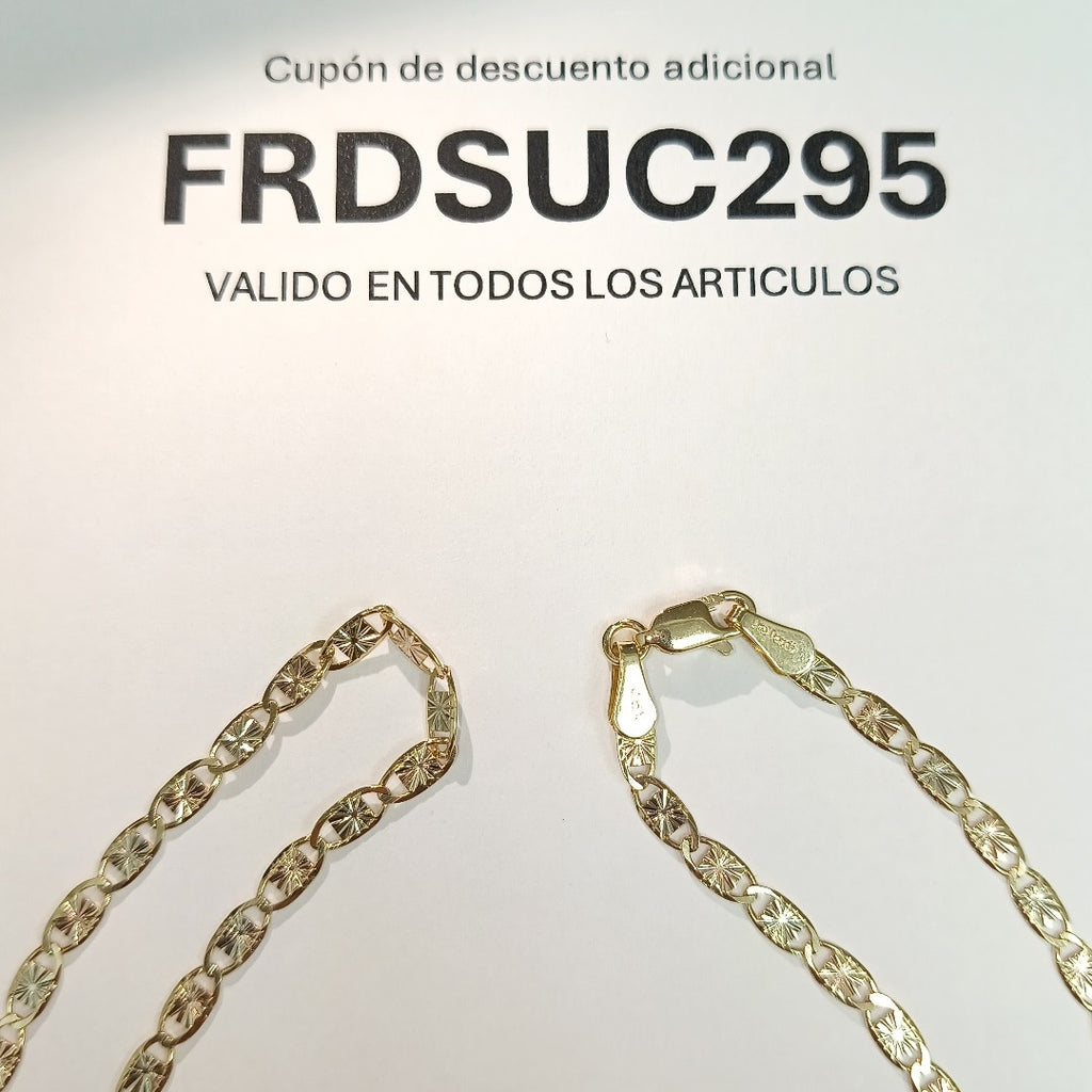 CADENA GUCHI 14K 55 CM 8 GR (NUEVO)