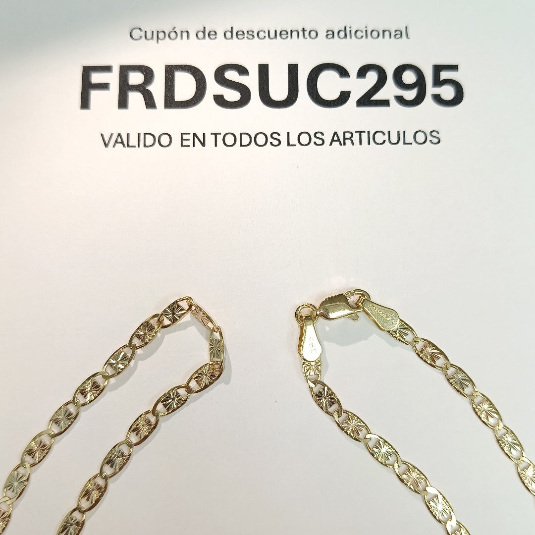 CADENA GUCHI 14K 55 CM 8 GR (NUEVO)