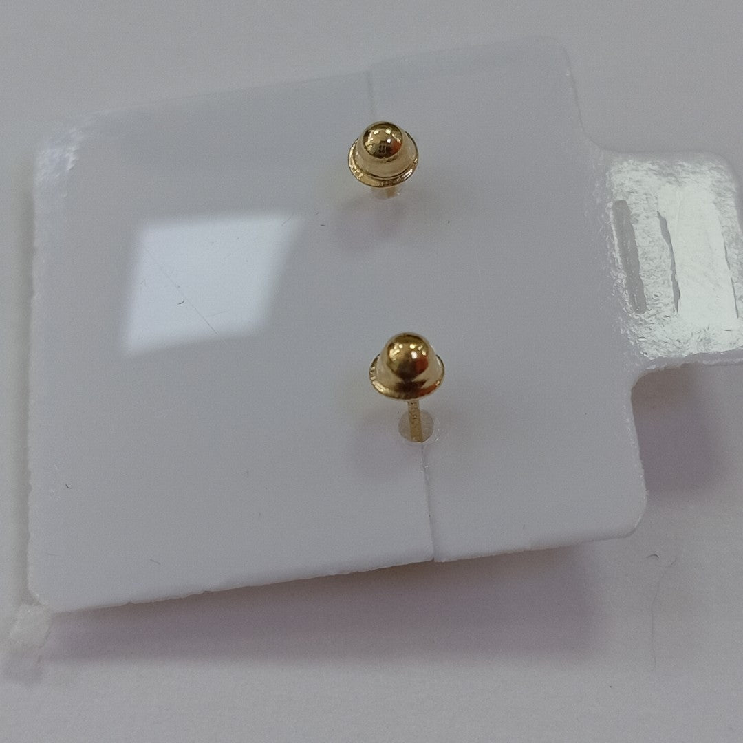 BROQUELES BROQUEL FIG FLOR C CIRCONIA 14K 0.2581 GR (NUEVO)