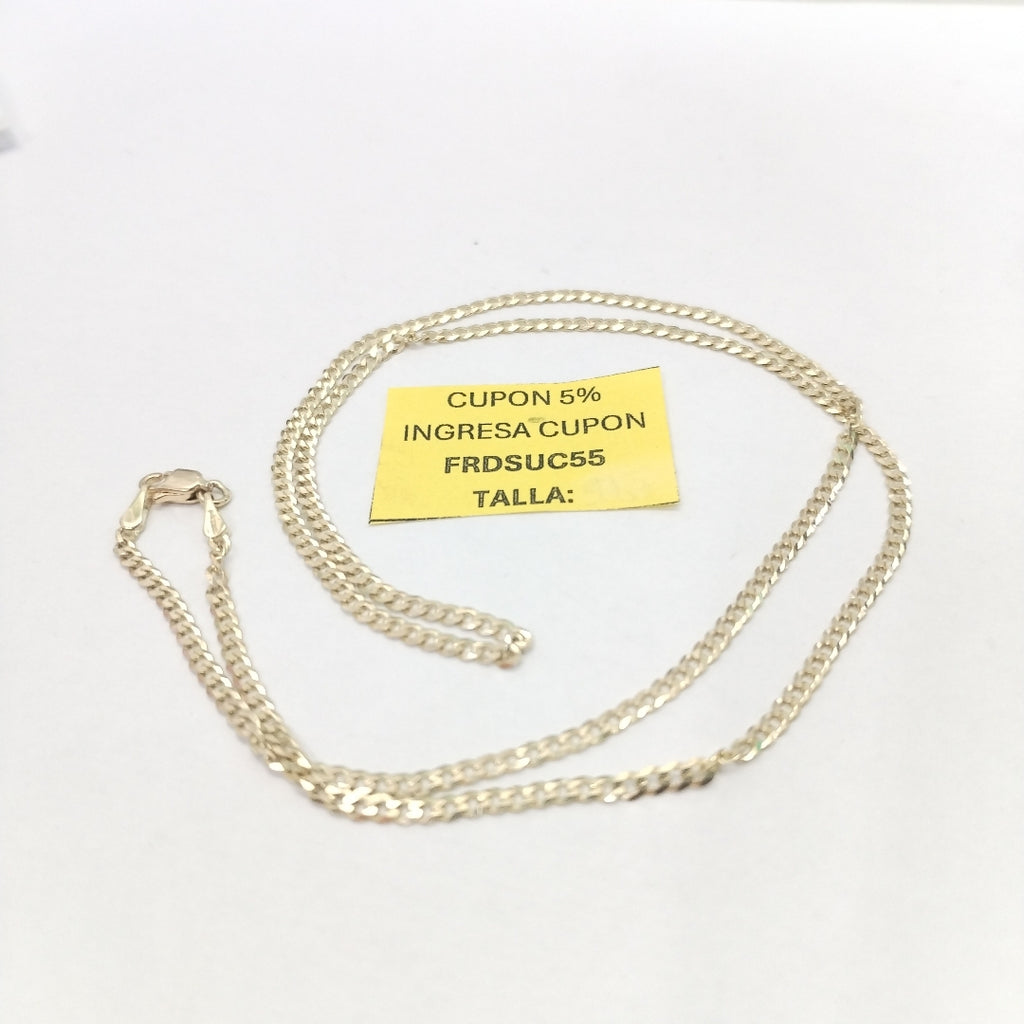CADENA BARBADO 10K 55 CM 4.7 GR (NUEVO)
