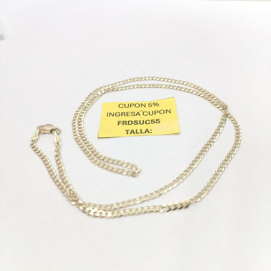 CADENA BARBADO 10K 55 CM 4.7 GR (NUEVO)