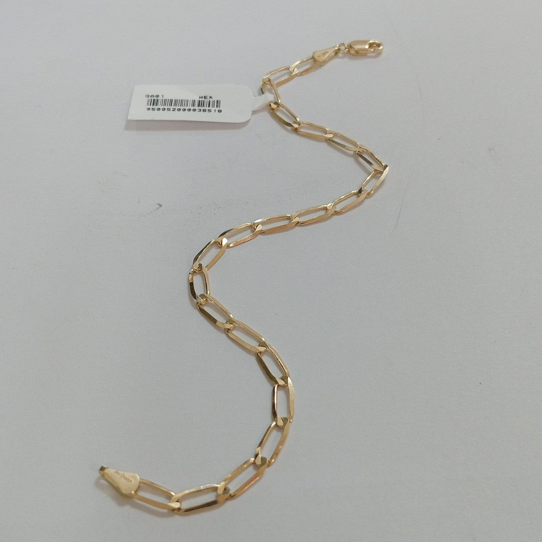PULSERA ESLABON 14K 21 CM 4.1 GR (NUEVO)