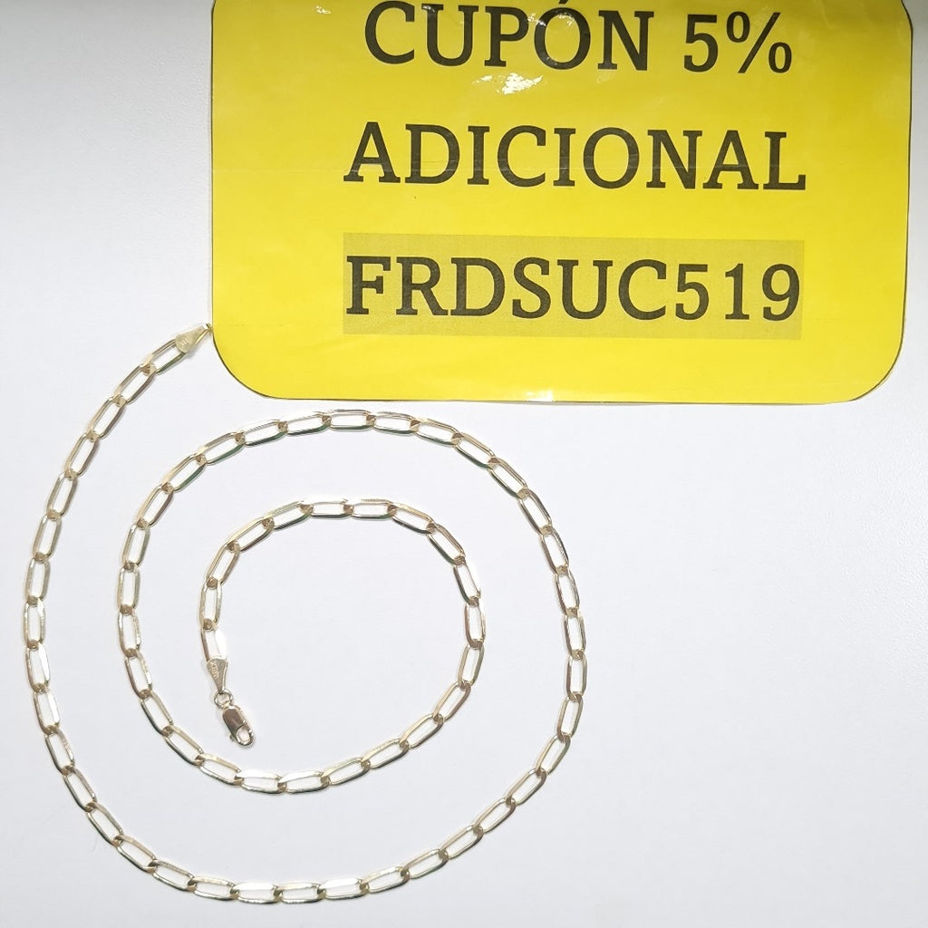 CADENA ESLABONES 14K 60 CM 11 GR (NUEVO)