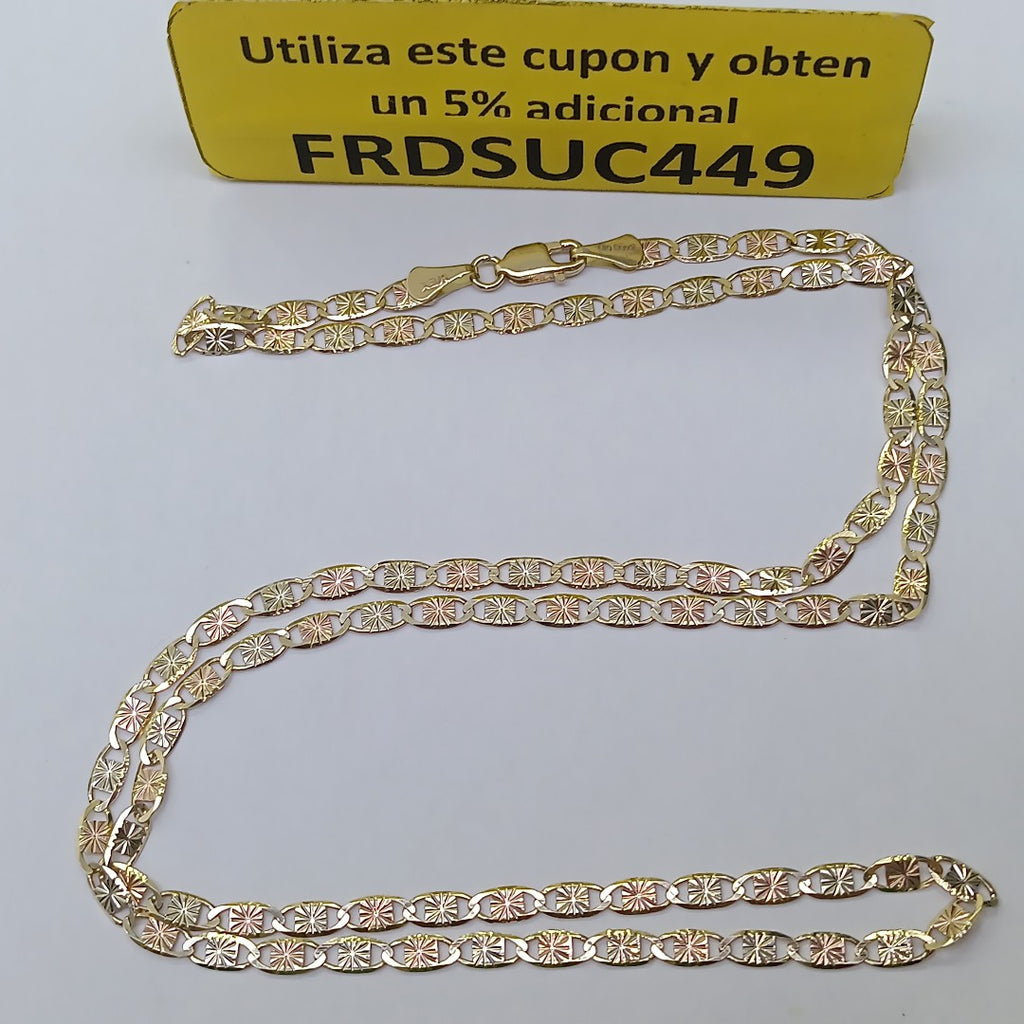 CADENA GUCHI 14K 60 CM 7.9 GR (NUEVO)