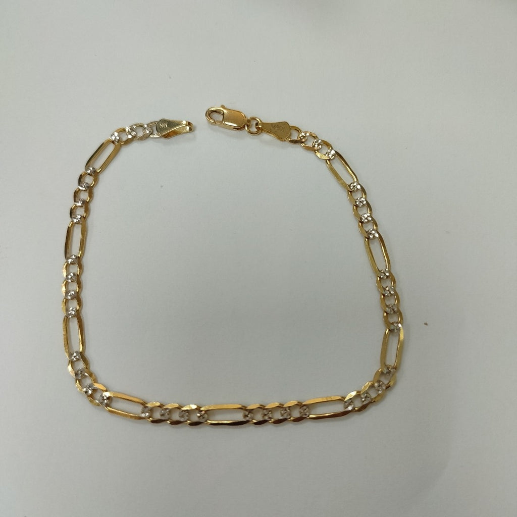 PULSERA 3X1 14K 21 CM 4.5 GR (NUEVO)