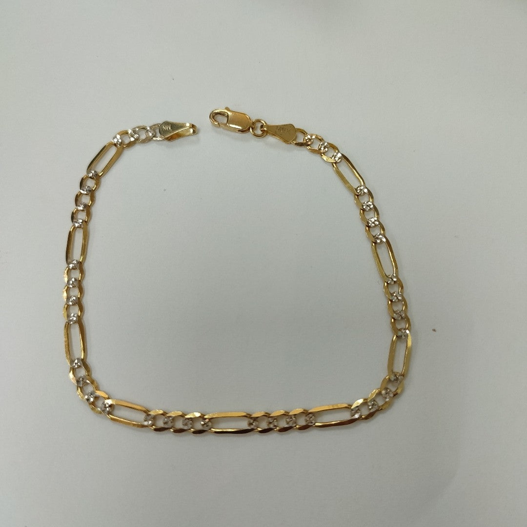 PULSERA 3X1 14K 21 CM 4.5 GR (NUEVO)