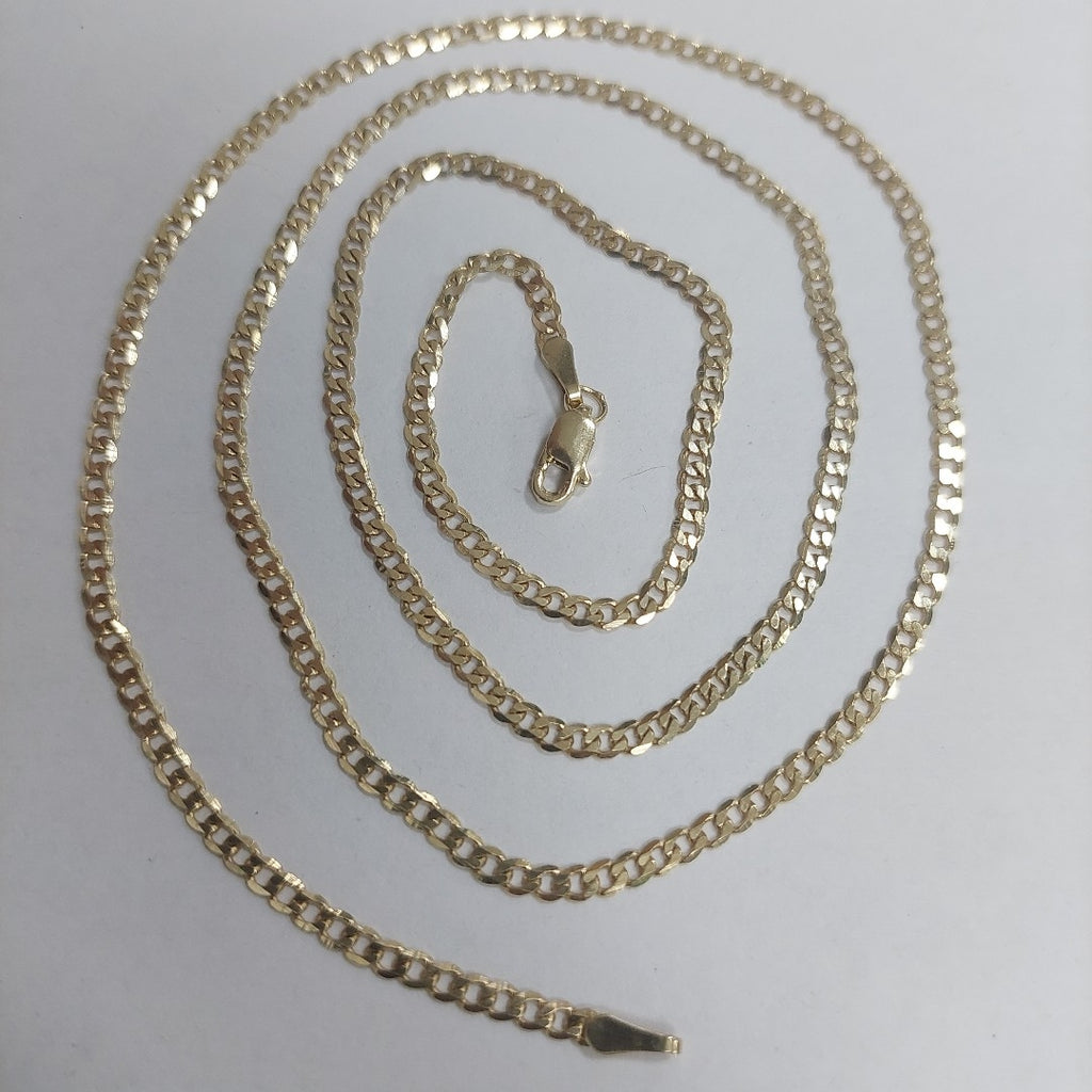 CADENA BARBADA 14K 55 CM 6 GR (NUEVO)