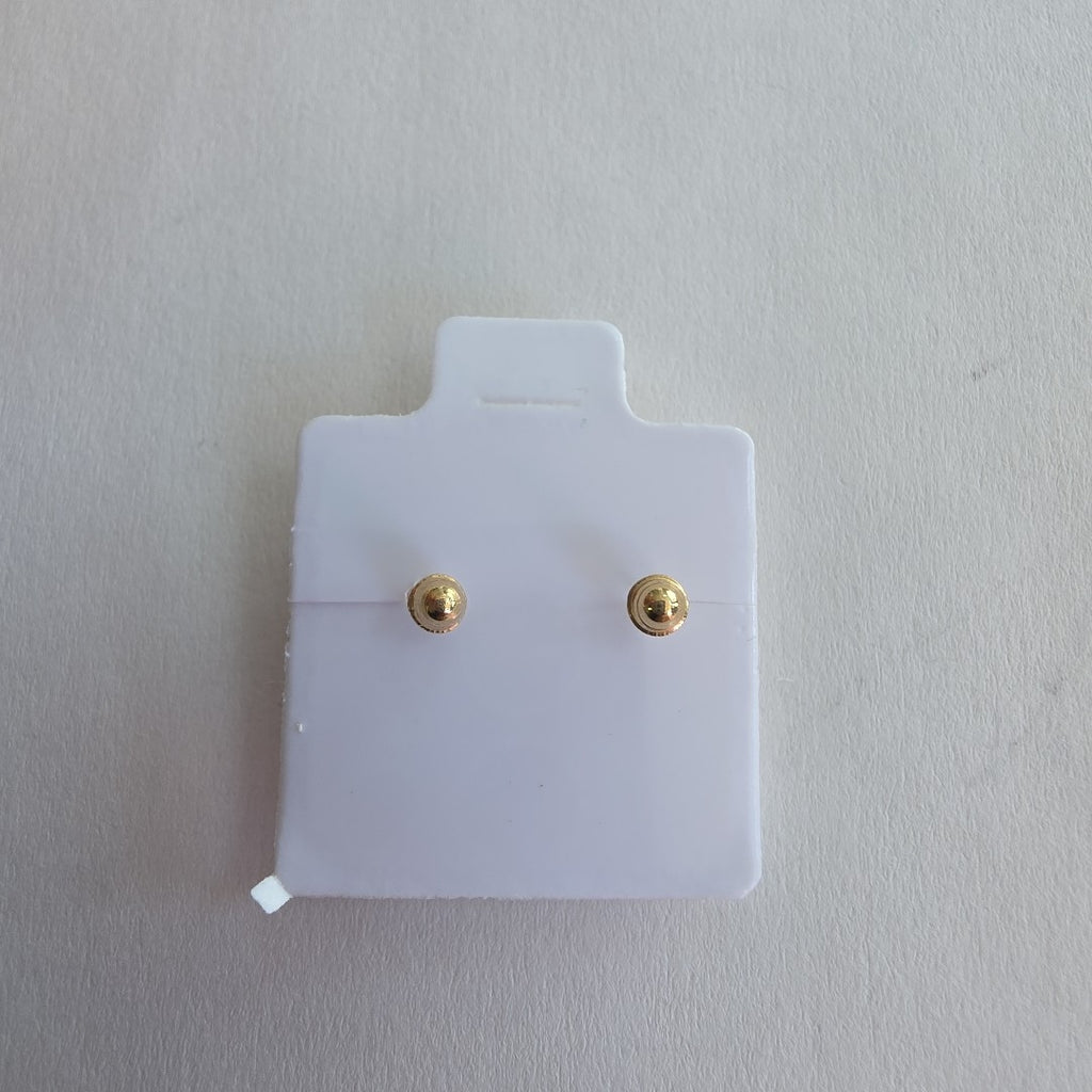 BROQUELES BROQUEL FIG CORAZON C CIRCONIA 14K 0.2614 GR (NUEVO)