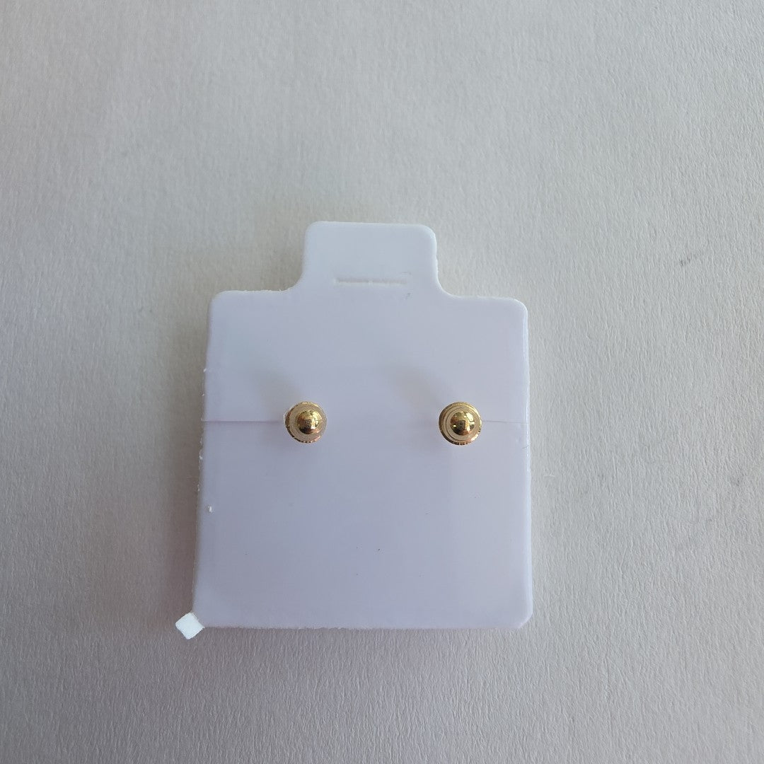BROQUELES BROQUEL FIG CORAZON C CIRCONIA 14K 0.2614 GR (NUEVO)