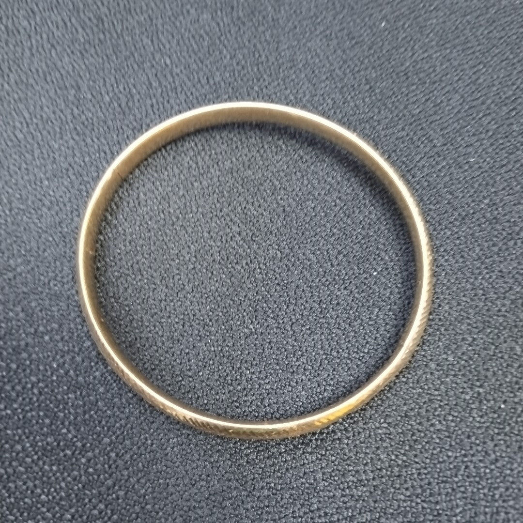 PULSERA RIGIDA ORO 10 K 7,20 GRMS (SEMINUEVO)
