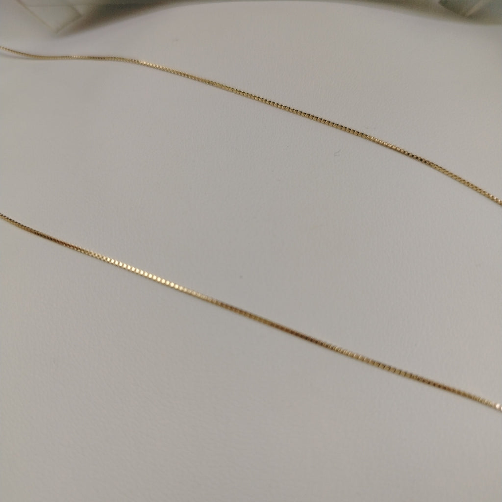 CADENA VENECIANO 14K 55 CM 1.7 GR (NUEVO)