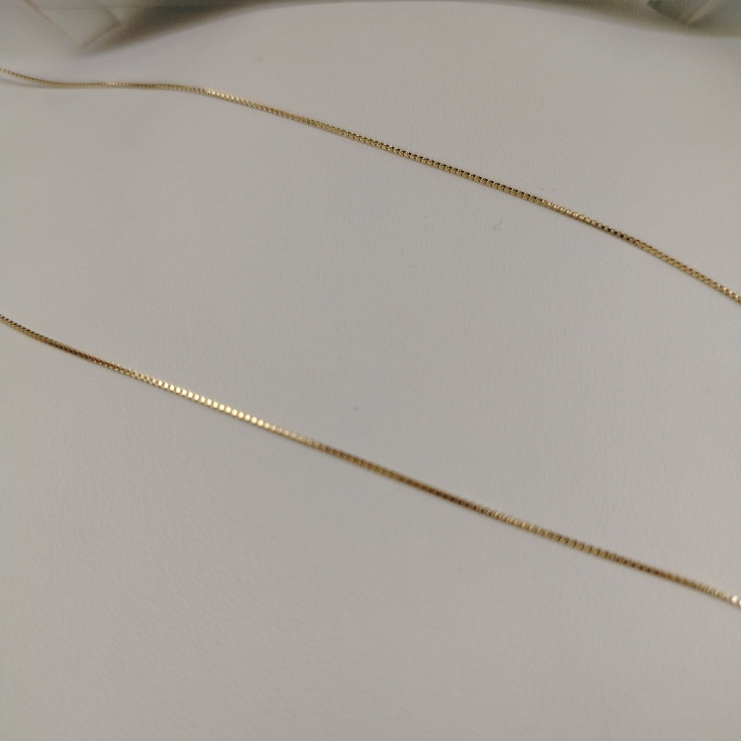 CADENA VENECIANO 14K 55 CM 1.7 GR (NUEVO)