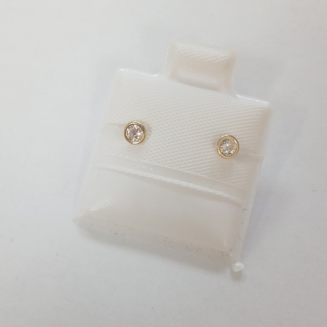 BROQUELES BROQUEL C CIRCONIA 14K 0.1501 GR (NUEVO)