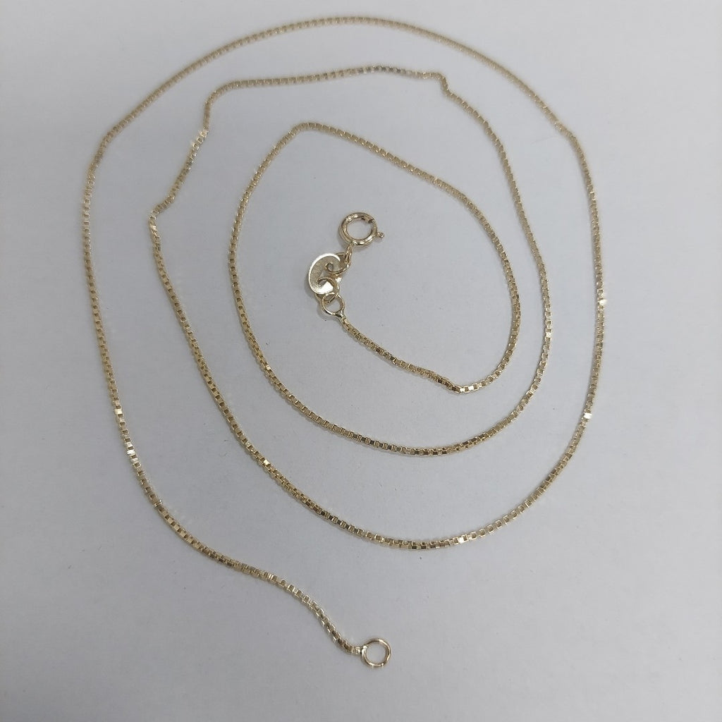 CADENA VENECIANO 14K 55 CM 2.4 GR (NUEVO)