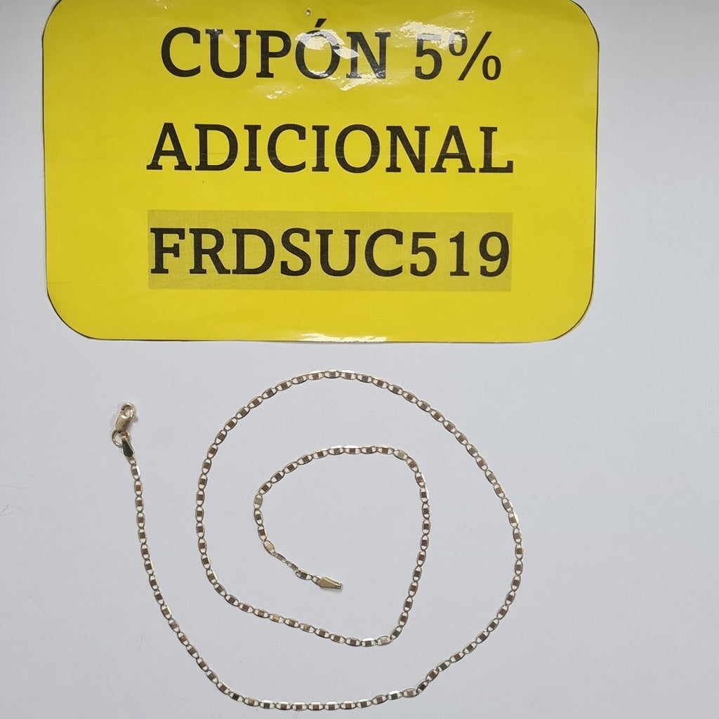 CADENA GUCHI 14K 50 CM 3.4 GR (NUEVO)