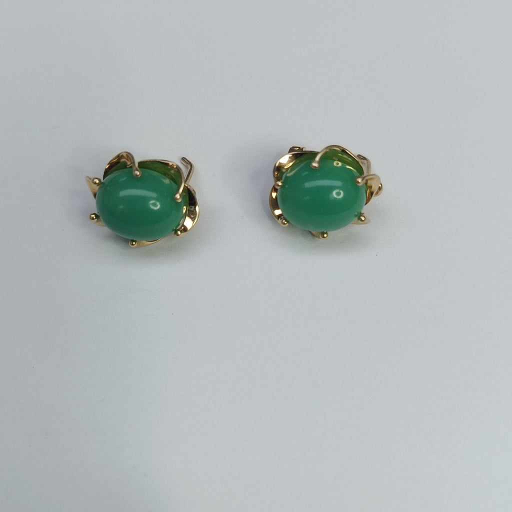 ARETES PAR ORO 14 K 6,00 GRMS (SEMINUEVO)
