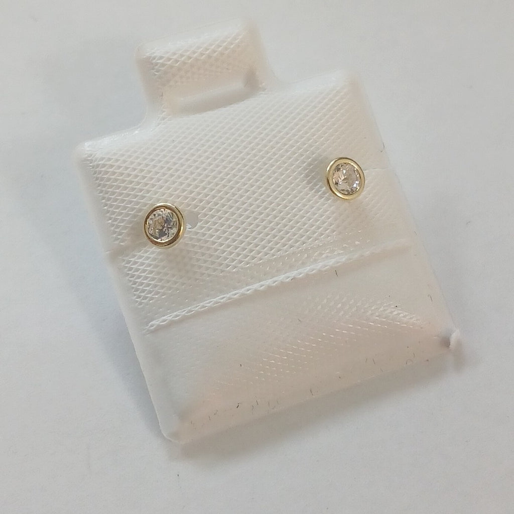 BROQUELES BROQUEL C CIRCONIA 14K 0.1501 GR (NUEVO)