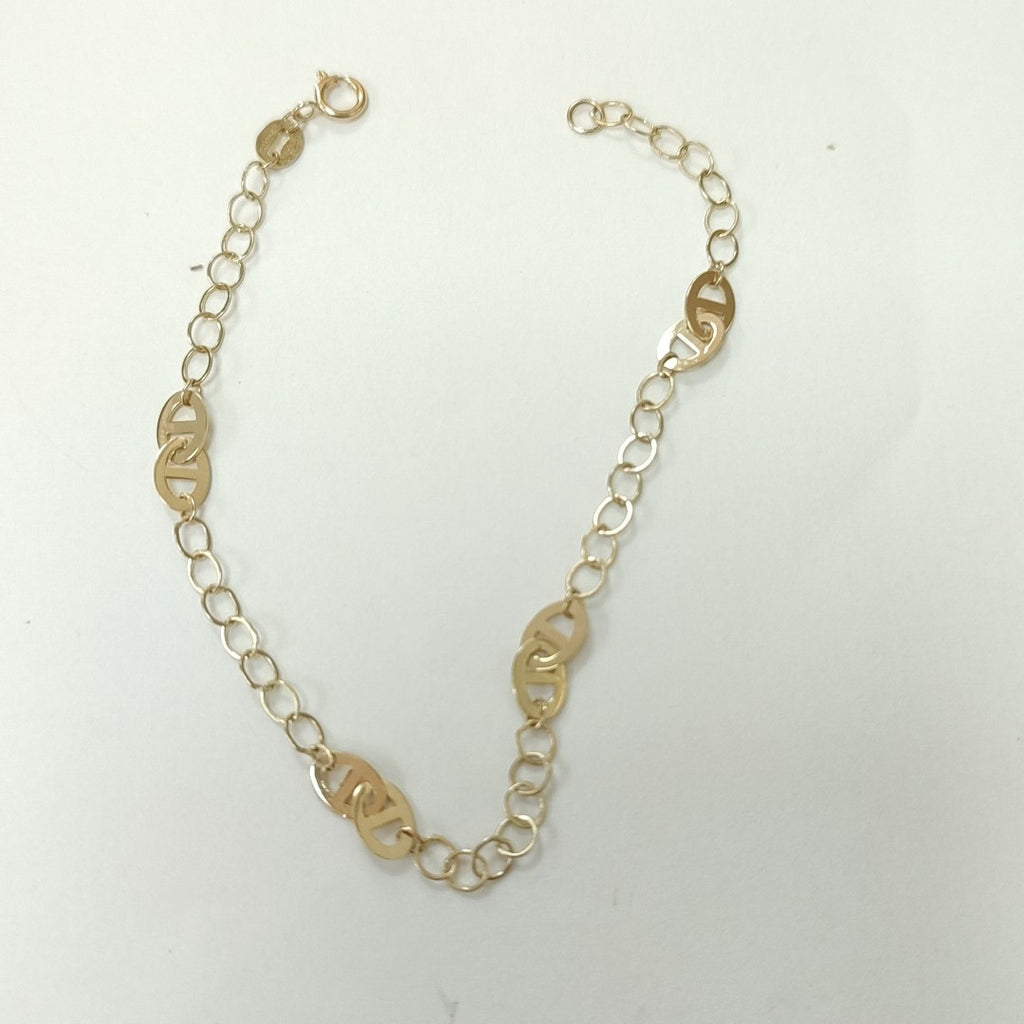 PULSERA ESPECIAL 14K 18 CM 1.5 GR (NUEVO)