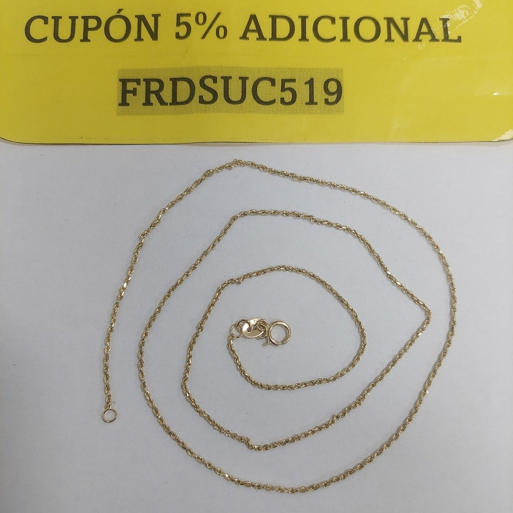 CADENA TORZAL 14K 55 CM 2.9 GR (NUEVO)