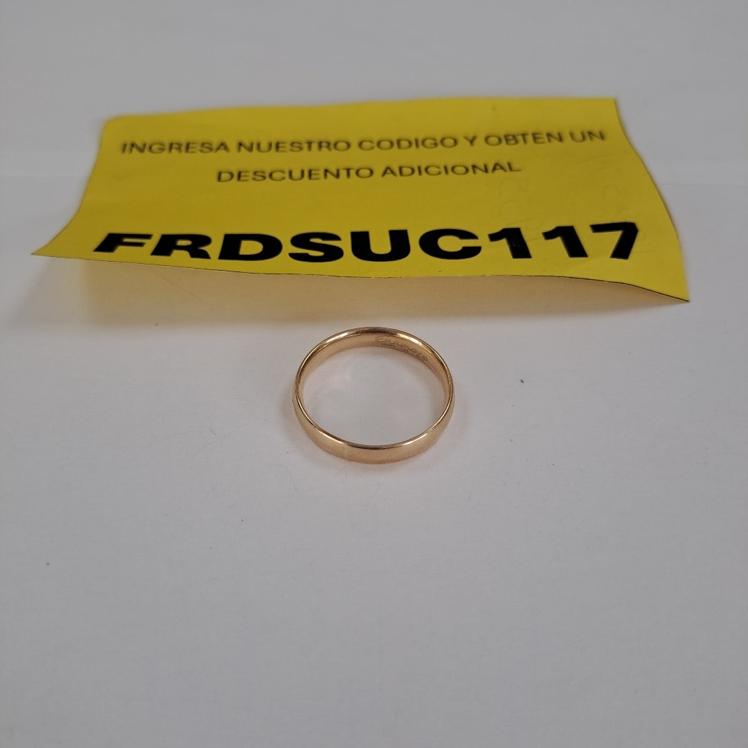 ARGOLLA ORO 14 K 2.5 GRMS (SEMINUEVO)