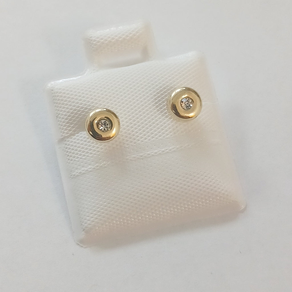BROQUELES BROQUEL C CIRCONIA 14K 0.27 GR (NUEVO)
