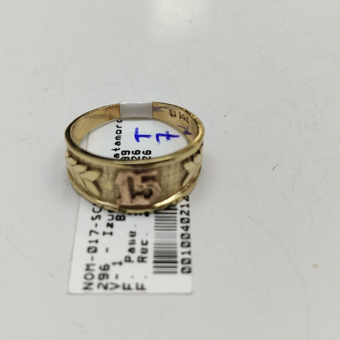 ANILLITO ORO 14 K 3.5 GRMS (SEMINUEVO)