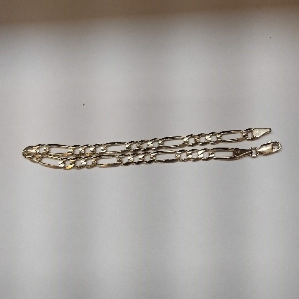 PULSERA 3X1 14K 21 CM 6.5 GR (NUEVO)