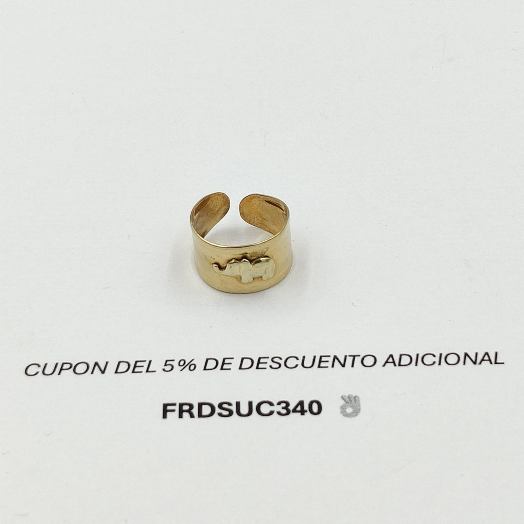 ANILLITO ORO,ORO COMBINADO 8 K 2,00 GRMS (SEMINUEVO)