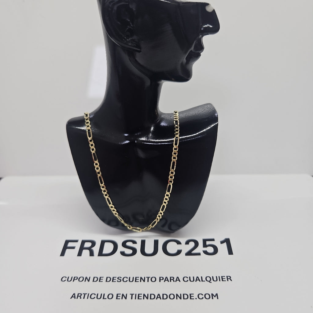 CADENA 3X1 14K 60 CM 5.4 GR (NUEVO)