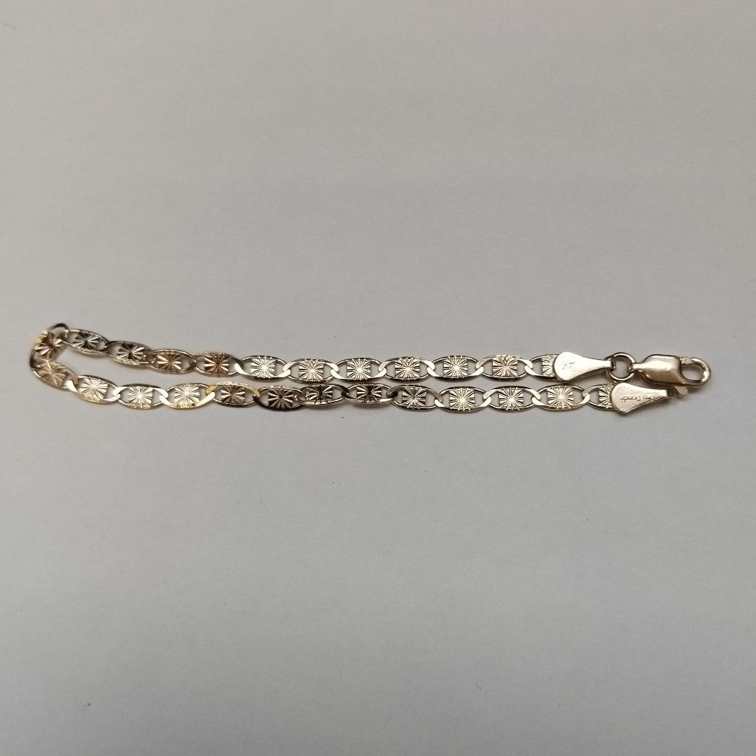 PULSERA GUCHI 14K 18 CM 3.1 GR (NUEVO)