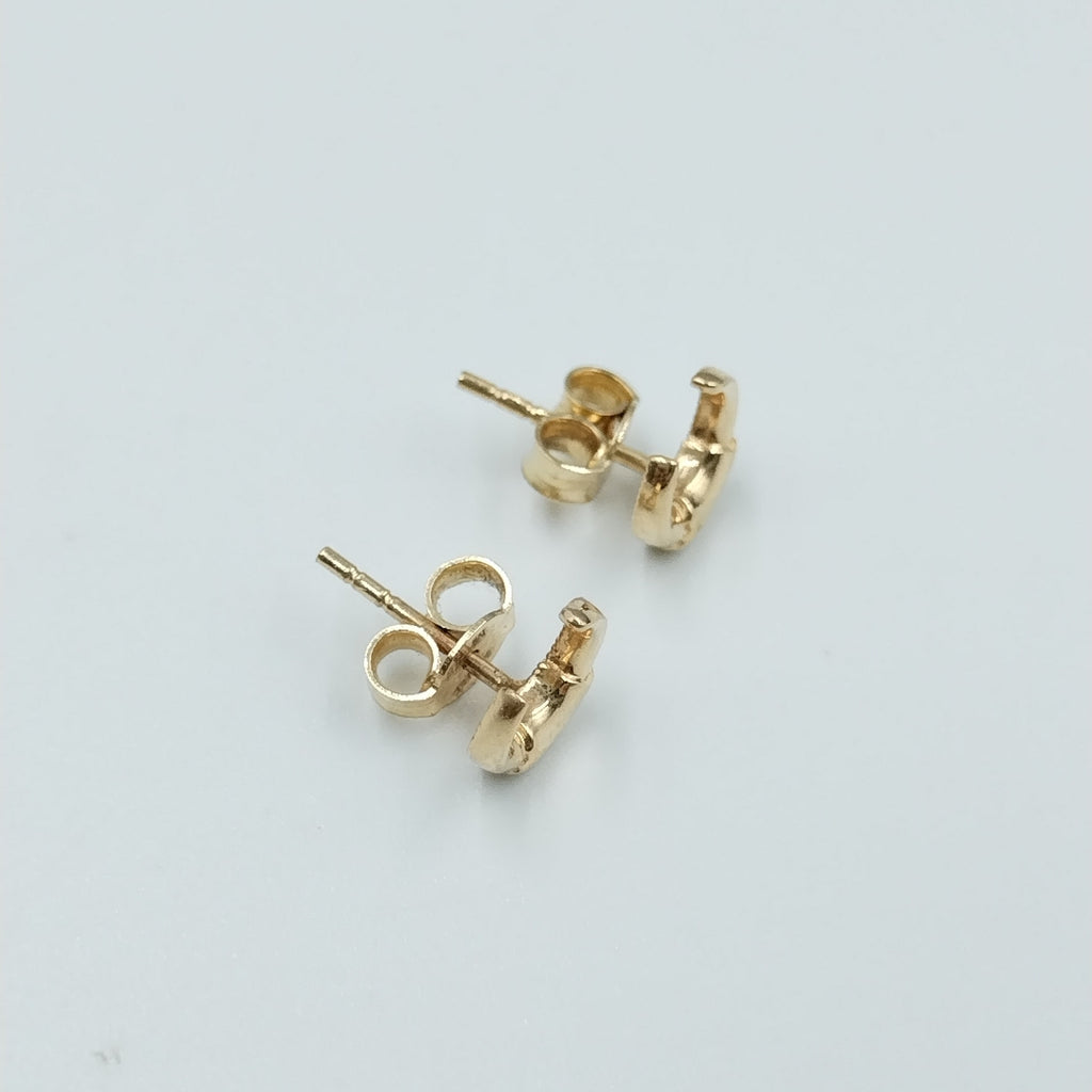 BROQUELES PAR ORO 14 K 1,50 GRMS (SEMINUEVO)