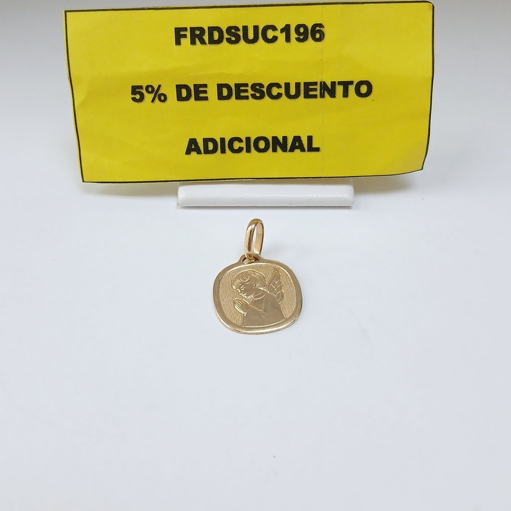 MEDALLA PERSONAL ORO 14 K 1.6 GRMS (SEMINUEVO)