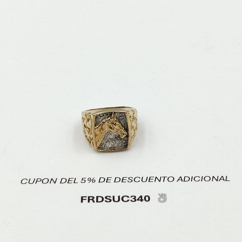 ANILLITO ORO,ORO COMBINADO 10 K 6,20 GRMS (SEMINUEVO)