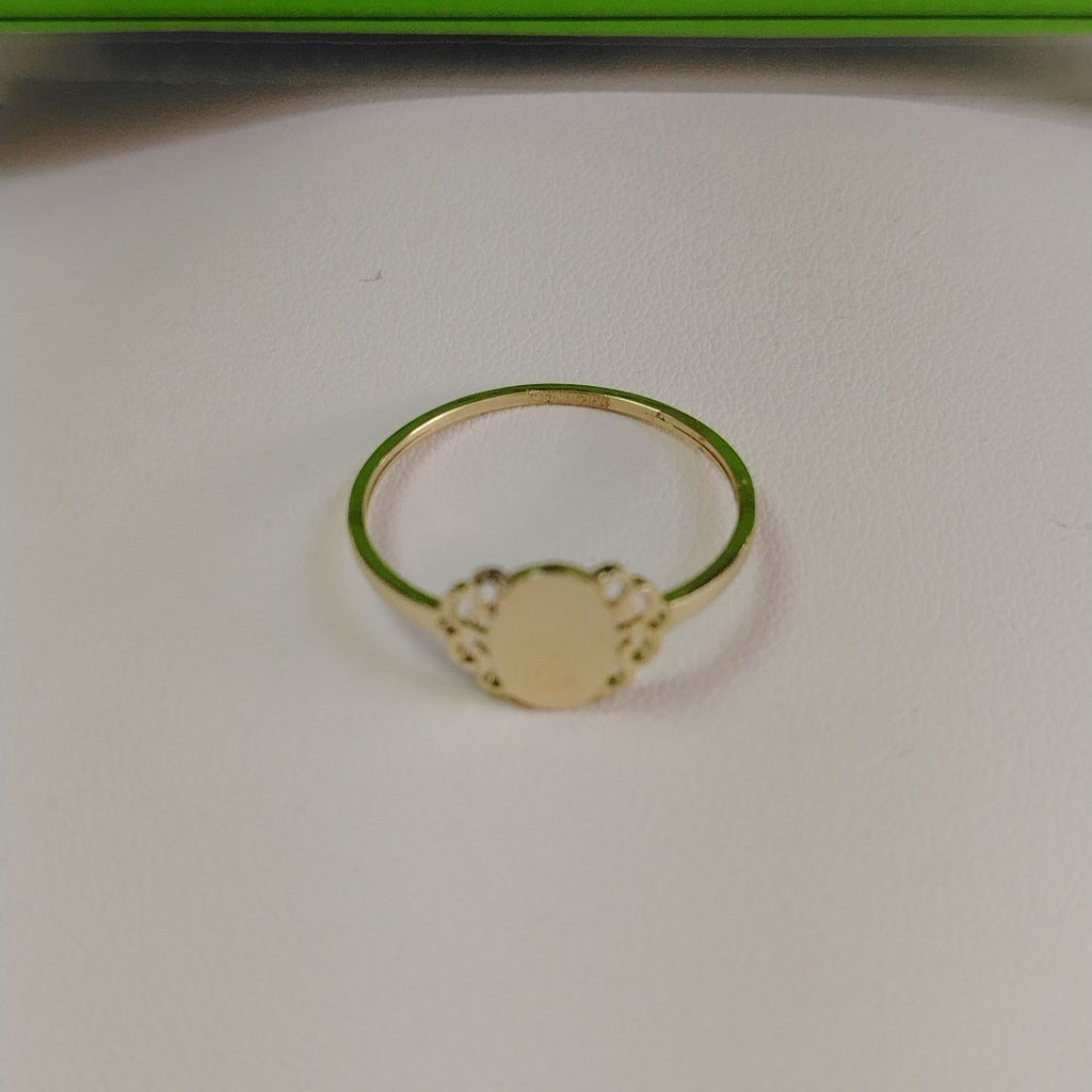 ANILLOS ANILLITO 10K TALLA 9 1 GR (NUEVO)