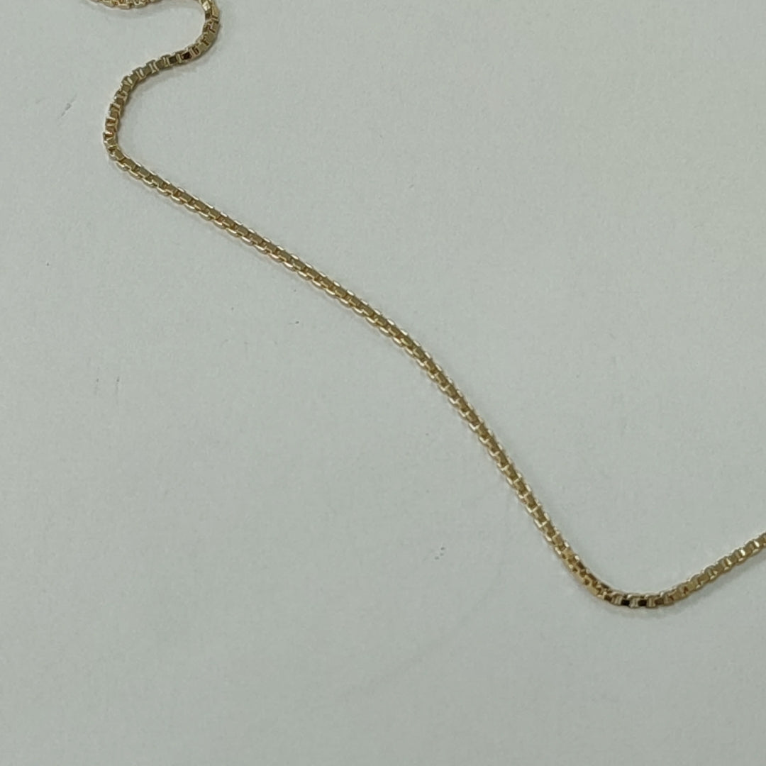 CADENA VENECIANO 14K 60 CM 2.6 GR (NUEVO)