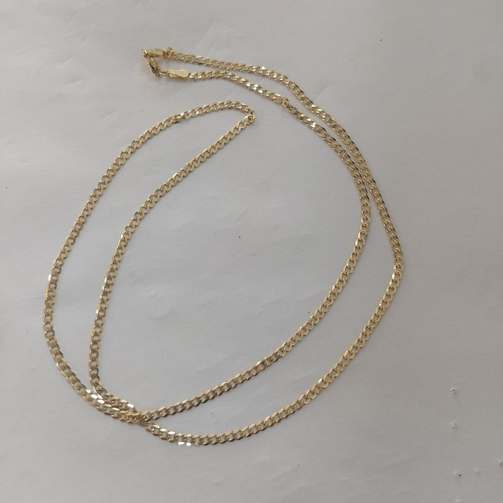 CADENA BARBADA 14K 55 CM 6 GR (NUEVO)