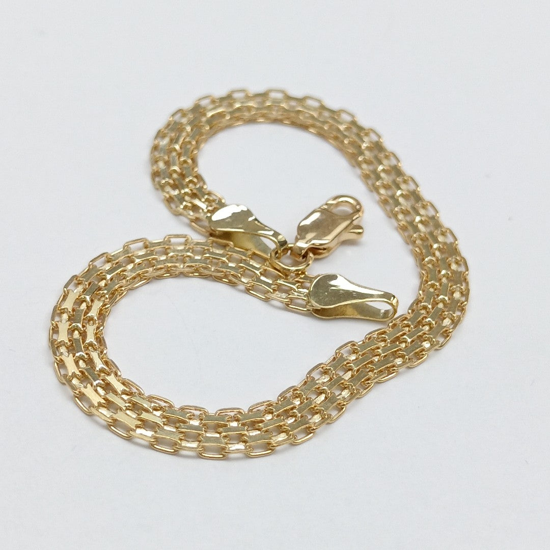 PULSERA ESPECIAL 10K 18 CM 3.9 GR (NUEVO)