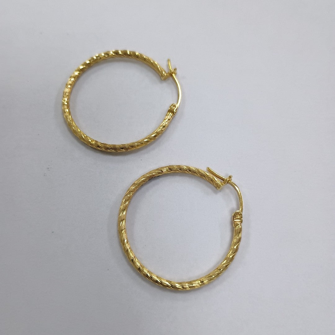 ARRACADAS PAR ORO 14 K 2.3 GRMS (SEMINUEVO)
