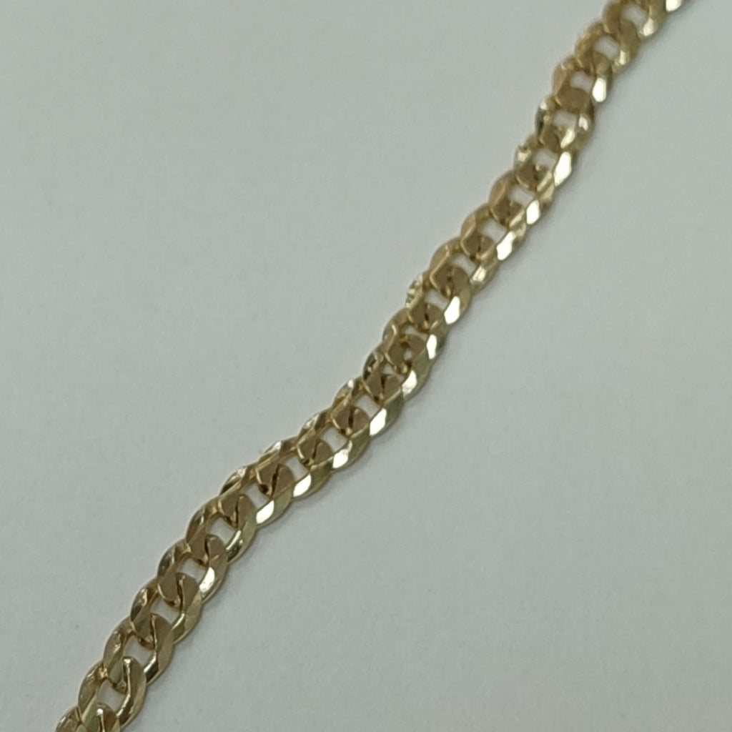 CADENA BARBADA 14K 60 CM 9.9 GR (NUEVO)