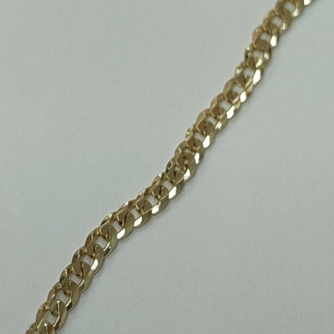 CADENA BARBADA 14K 60 CM 9.9 GR (NUEVO)