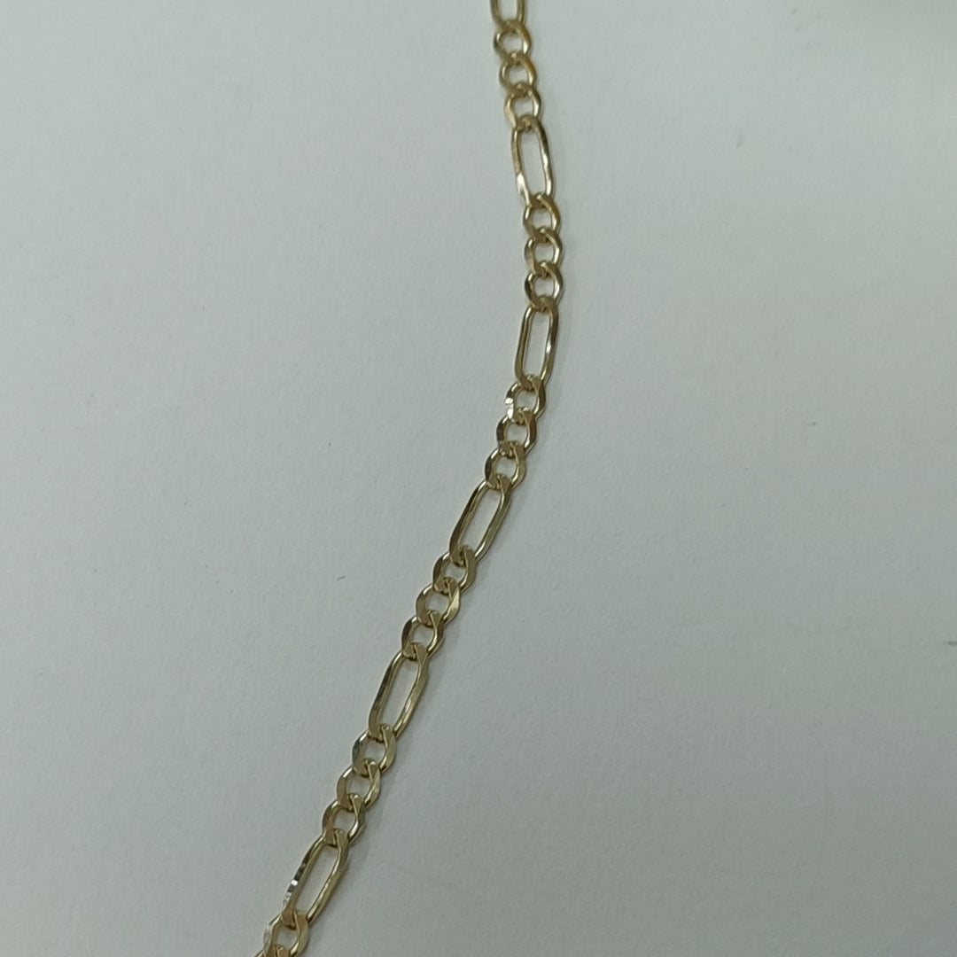 CADENA 3X1 14K 60 CM 5.4 GR (NUEVO)