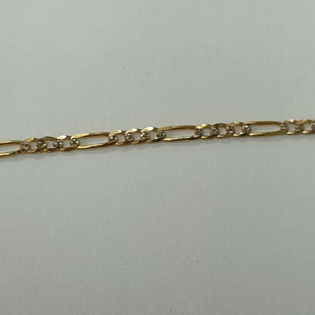 CADENA 3X1 14K 60 CM 3.9 GR (NUEVO)