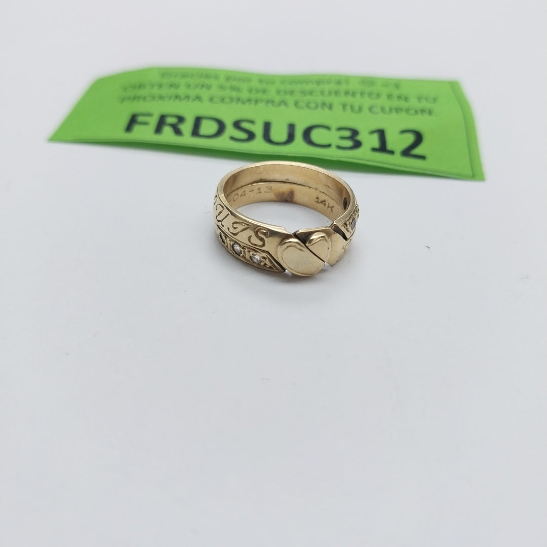 ANILLO ORO 14 K 5,00 GRMS (SEMINUEVO)
