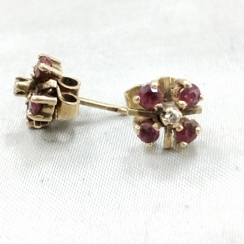 ARETES PAR ORO 14 K 2,20 GRMS (SEMINUEVO)